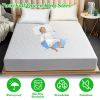 King Size Waterproof Mattress Protector Breathable Soft Cotton Mattress Pad Cover With Elastic Deep Pocket Up To 11in Noiseless Machine Washable Beddi