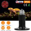 2Pcs Ceramic Heat Lamp 150W Infrared Reptile Heat Lamp No Light Emitting For Pet Brooder Incubator Reptile Lizard Turtle Snake Terrarium