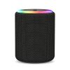 Portable Wireless Speaker Outdoor Party Speaker Mini Waterproof Speaker with 7 RGB Lights Support Calling TWS AUX In MMC Card Input