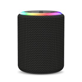 Portable Wireless Speaker Outdoor Party Speaker Mini Waterproof Speaker with 7 RGB Lights Support Calling TWS AUX In MMC Card Input