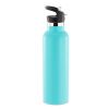 Sports Water Bottle Stainless Steel Vacuum-Insulated Drinking Cup w/ Straws Outdoor Cycling Hiking for Cold Hot Water