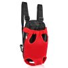 Dog Carrier Backpack Legs Out Front Pet Backpack Carrier Travel Bag Adjustable Shoulder Straps for Hiking Camping Shopping Biking