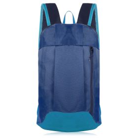 10L Outdoor Sport Backpack Waterproof Daypack Travel Knapsack Schoolbag for Sports Traveling Climbing Cycling Hiking (Option: Blue)