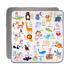 50x50IN Baby Play Mat Non-Slip Baby Crawling Mat Foldable Playpen Mat Machine Washable for Newborns Infants Babies Toddlers (Option: Animal_50_50IN)