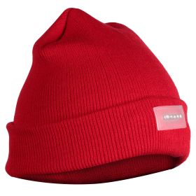 Unisex 5 LED Knitted Beanie Winter Warm Hat Camping Jogging Running Cap Headlamp (Option: Red)