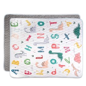 71x59IN Baby Play Mat Non-Slip Baby Crawling Mat Foldable Playpen Mat Machine Washable for Newborns Infants Babies Toddlers (Option: Dinosaur_71_59IN)